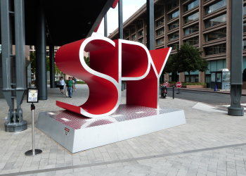 SPY Museum Exterior Monument